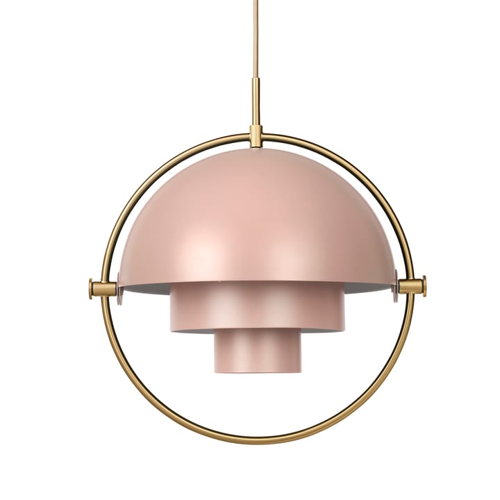 Multi-Lite ceiling lamp - brass-pink - GUBI