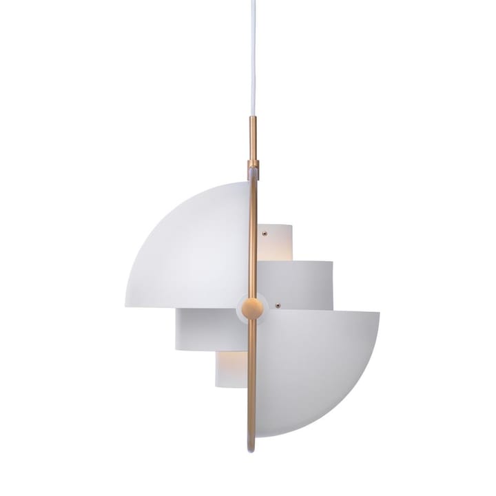 Multi-Lite ceiling lamp - brass-white - GUBI