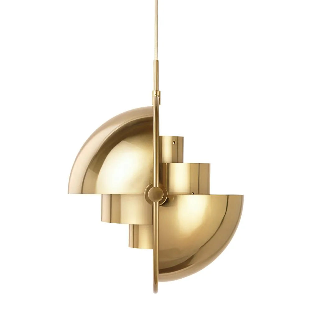 Multi-Lite ceiling lamp, brass GUBI