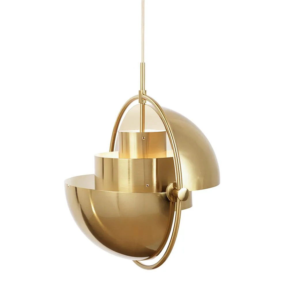 Multi-Lite ceiling lamp, brass GUBI