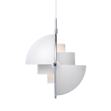 Multi-Lite ceiling lamp - chrome-white - Gubi