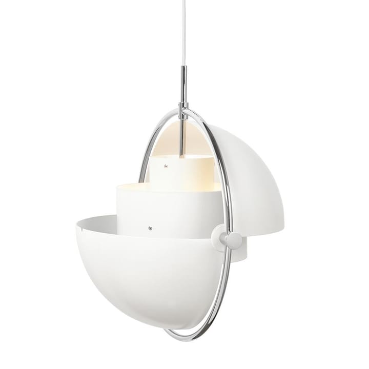 Multi-Lite ceiling lamp - chrome-white - Gubi