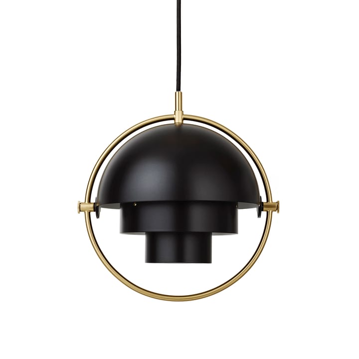 Multi-Lite ceiling lamp small - brass-black - Gubi