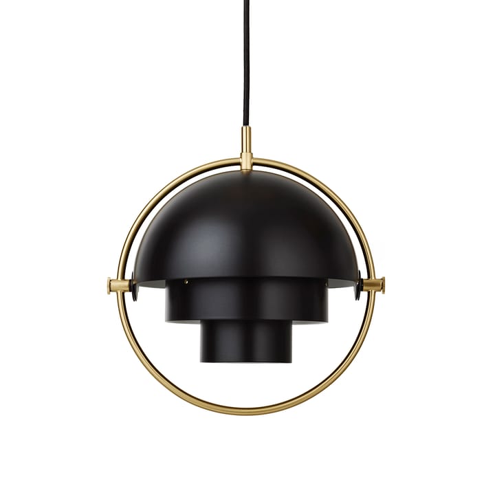 Multi-Lite ceiling lamp small - brass-black - GUBI