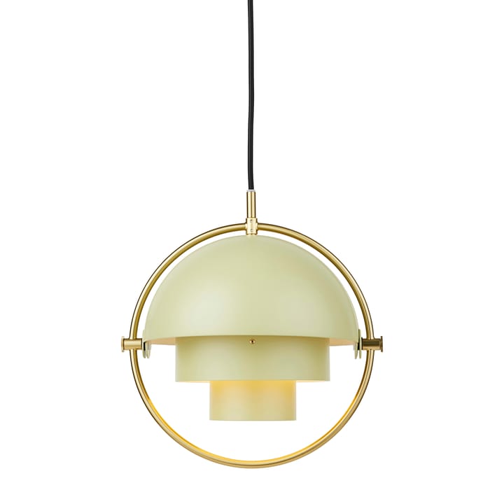 Multi-Lite ceiling lamp small - Brass-desert sage - GUBI