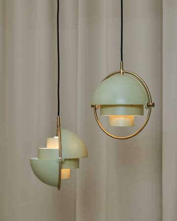 Multi-Lite ceiling lamp small - Brass-desert sage - GUBI