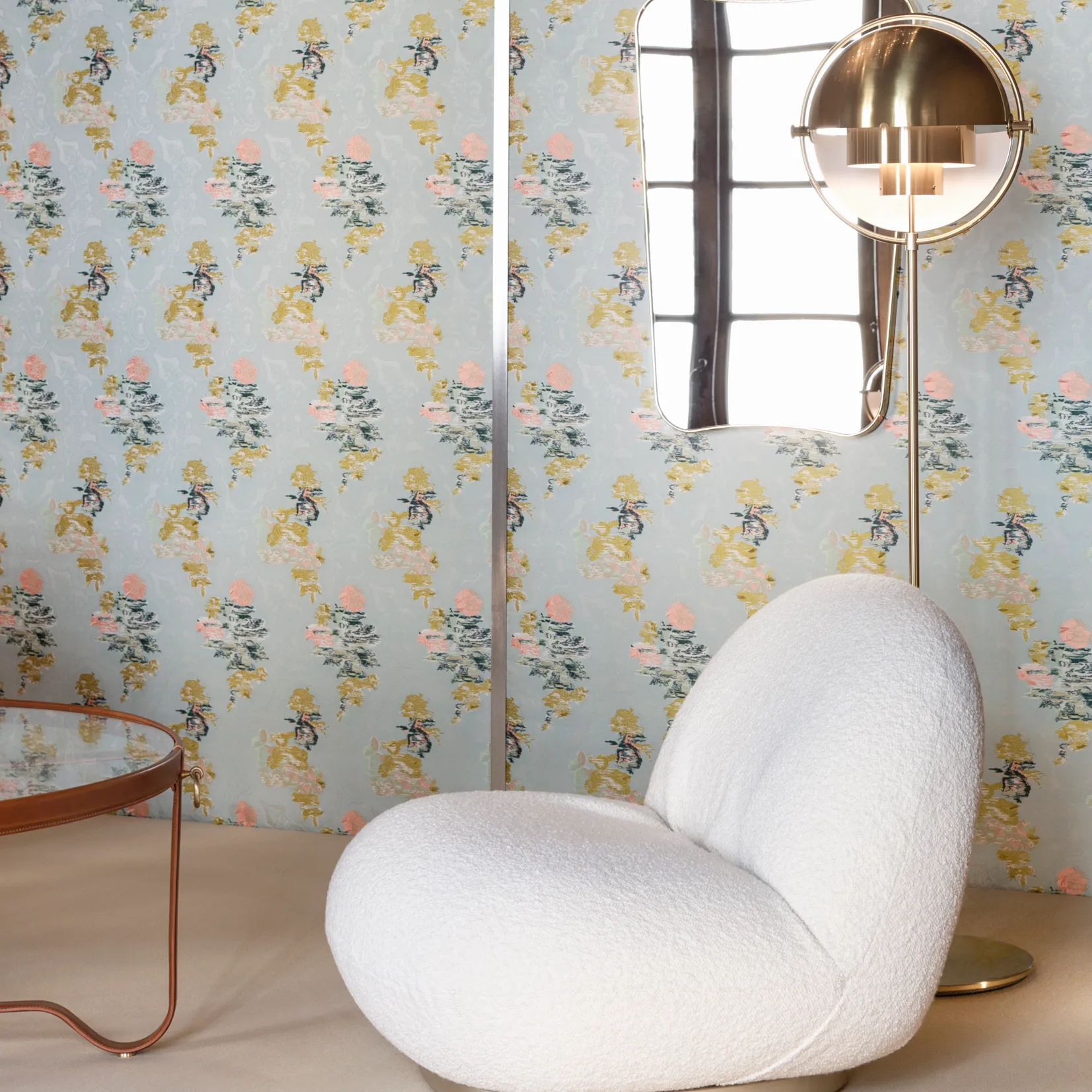 Multi-Lite floor lamp, Bronze-brass GUBI