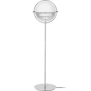 Multi-Lite floor lamp - Chrome-white - GUBI