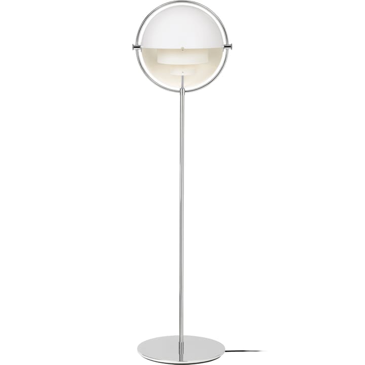 Multi-Lite floor lamp - Chrome-white - Gubi
