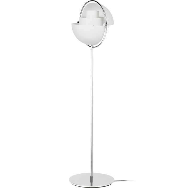 Multi-Lite floor lamp - Chrome-white - Gubi