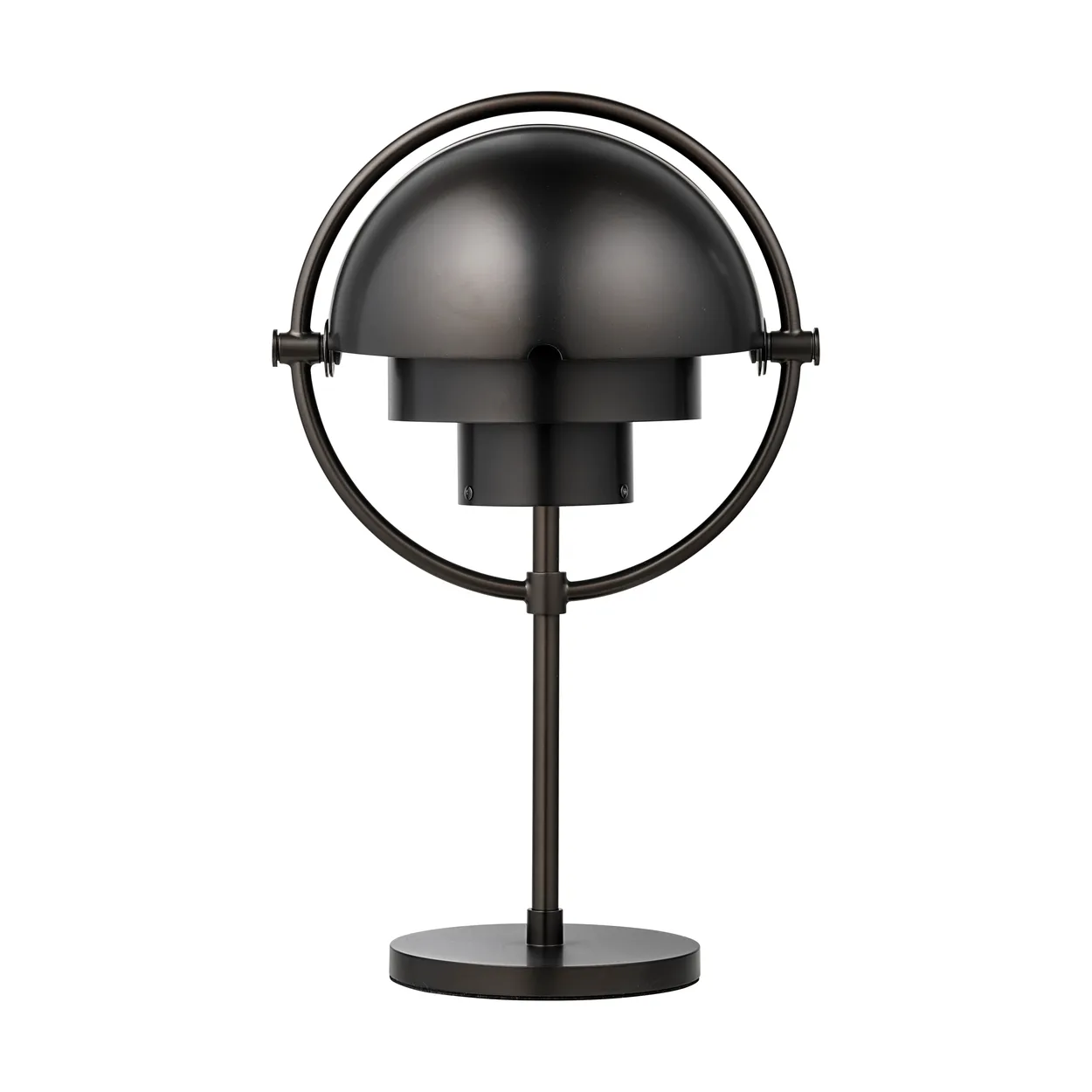 GUBI Multi-Lite portable lamp Black brass | Scandinavian Design | Desk & table lamps | Black