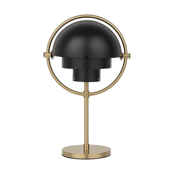 Multi-Lite portable lamp - Black semi matte-brass - GUBI