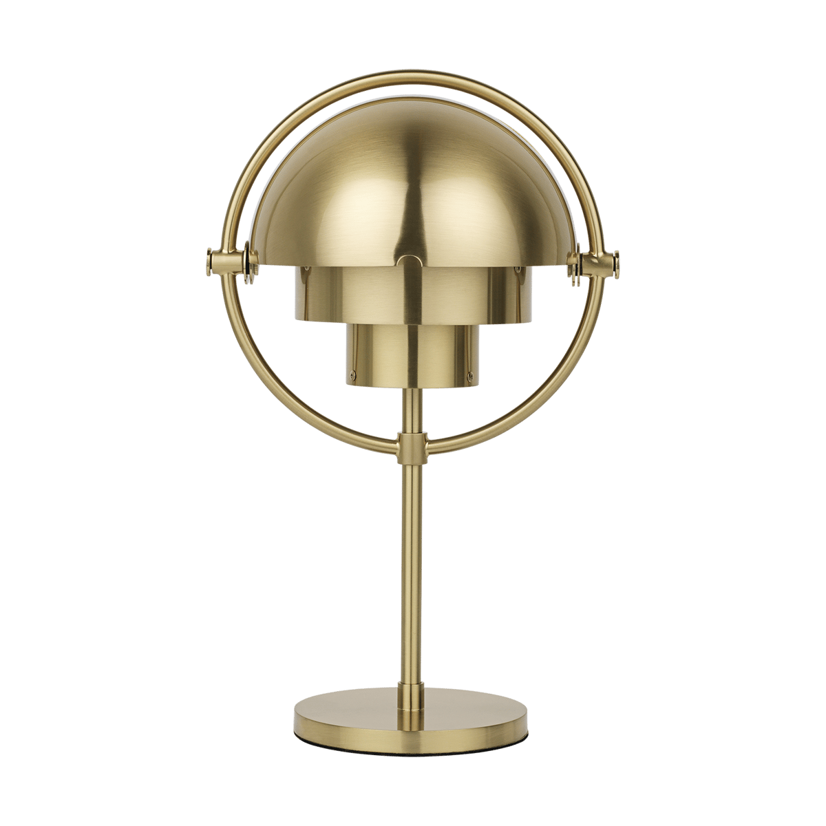 GUBI Multi-Lite portable lamp Brass | Scandinavian Design | Desk & table lamps | Gold-coloured
