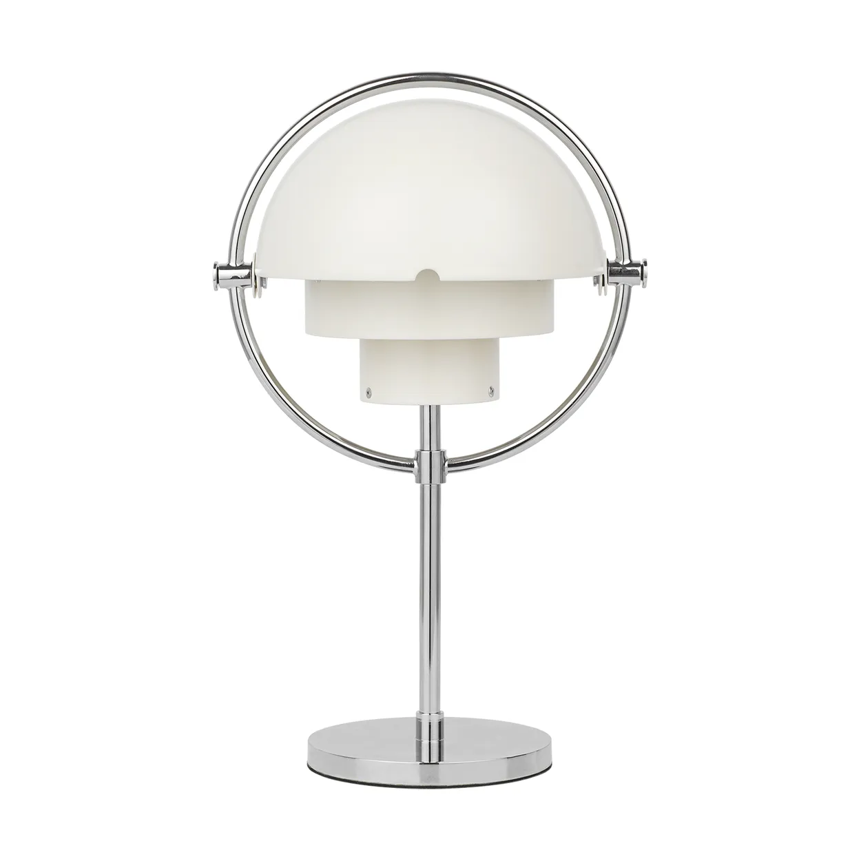 GUBI Multi-Lite portable lamp White semi matte-chrome