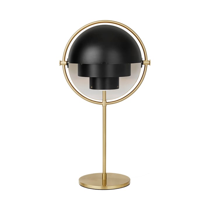 Multi-Lite table lamp - brass-black - GUBI