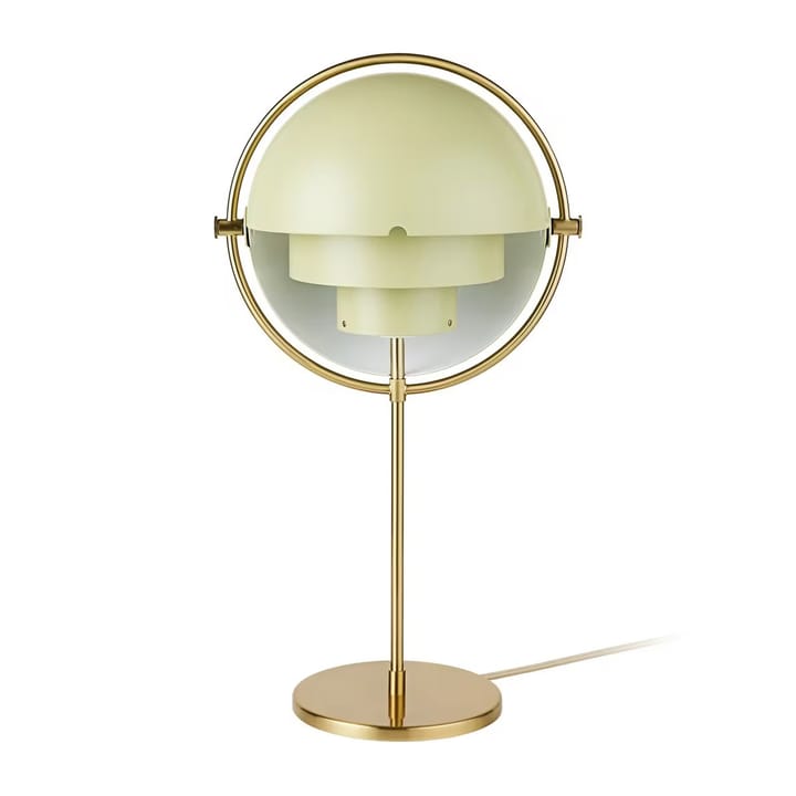 Multi-Lite table lamp - Brass-desert sage - GUBI