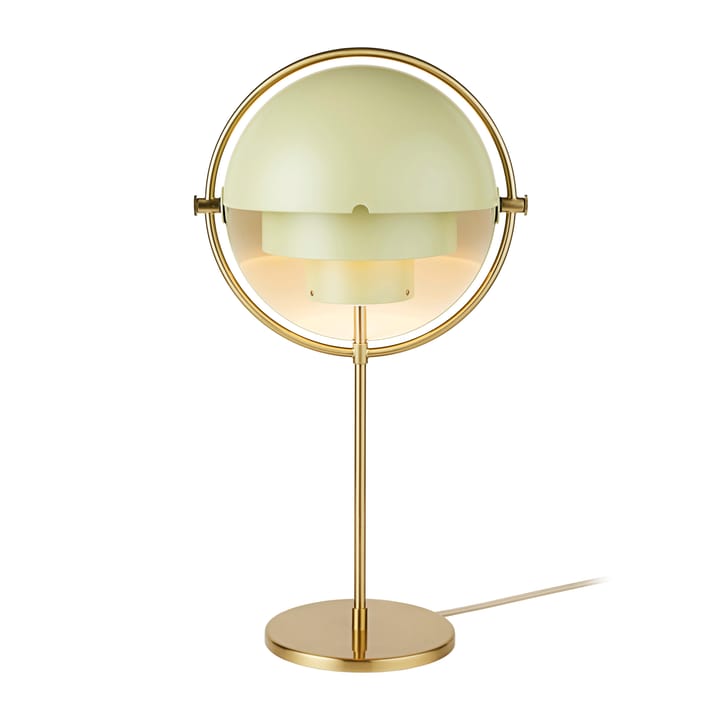 Multi-Lite table lamp - Brass-desert sage - GUBI