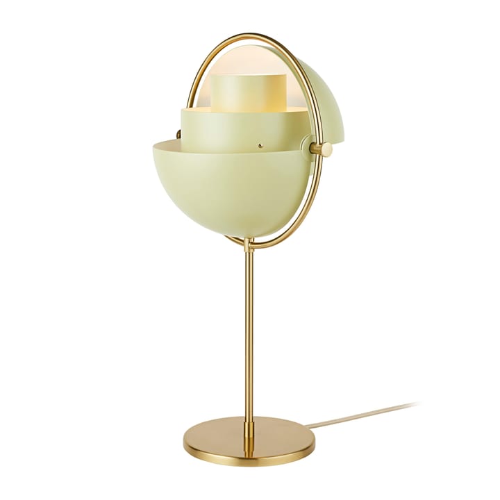 Multi-Lite table lamp - Brass-desert sage - GUBI