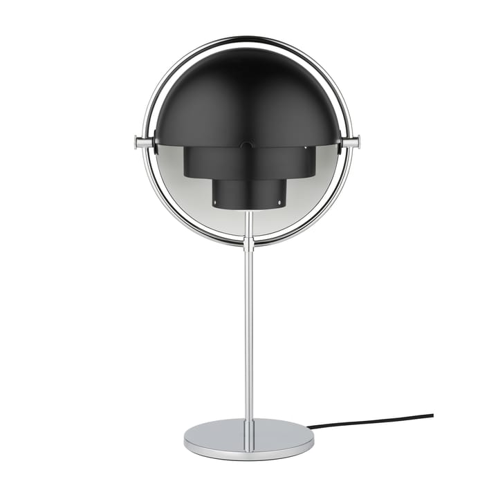 Multi-Lite table lamp - chrome-black - GUBI