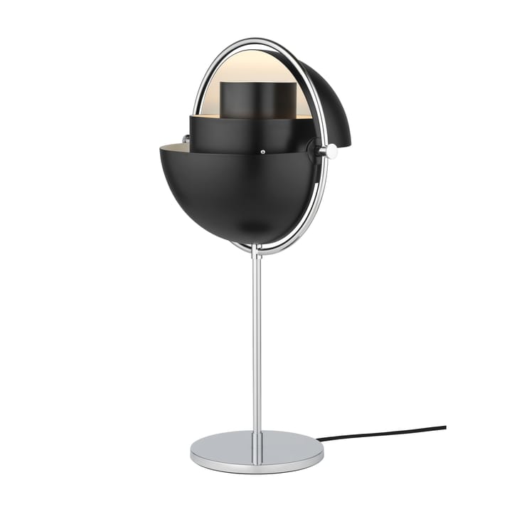 Multi-Lite table lamp - chrome-black - GUBI