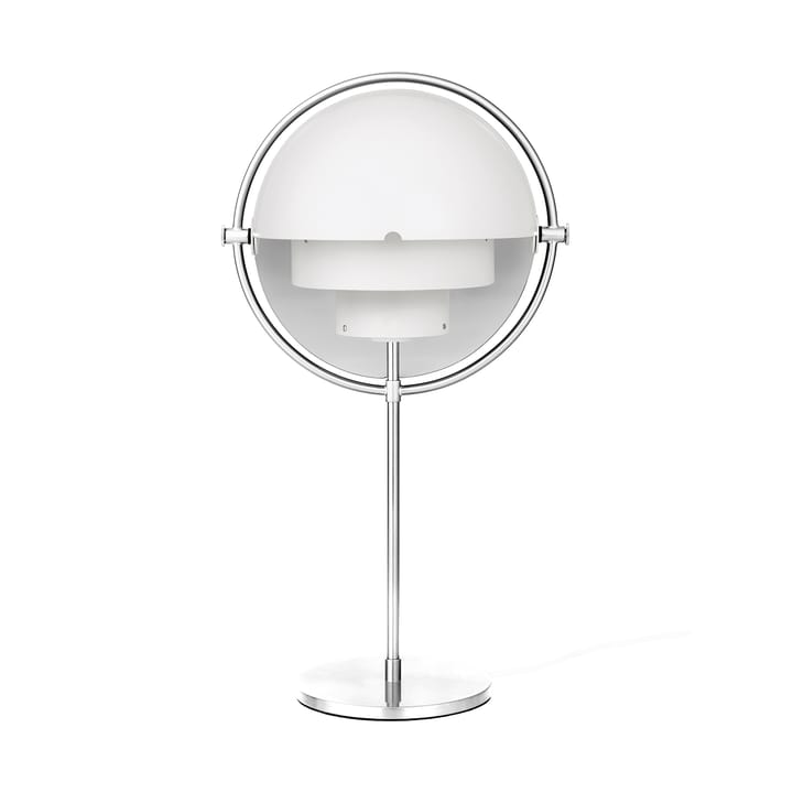 Multi-Lite table lamp - chrome-white - GUBI