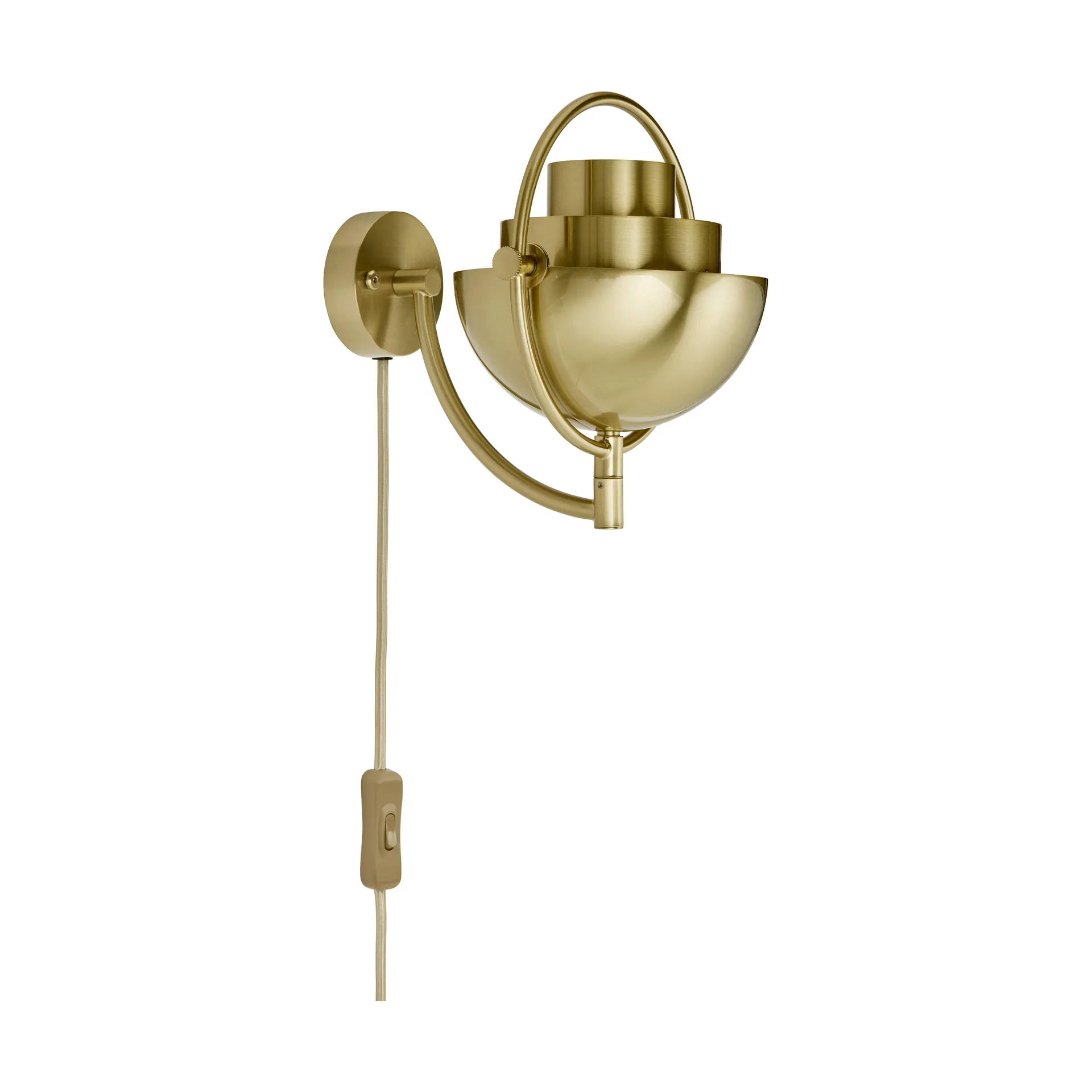Multi-Lite wall lamp, Brass GUBI