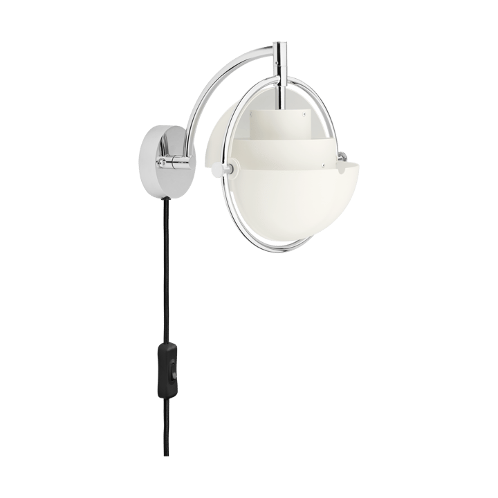 Multi-Lite wall lamp, White-chrome GUBI