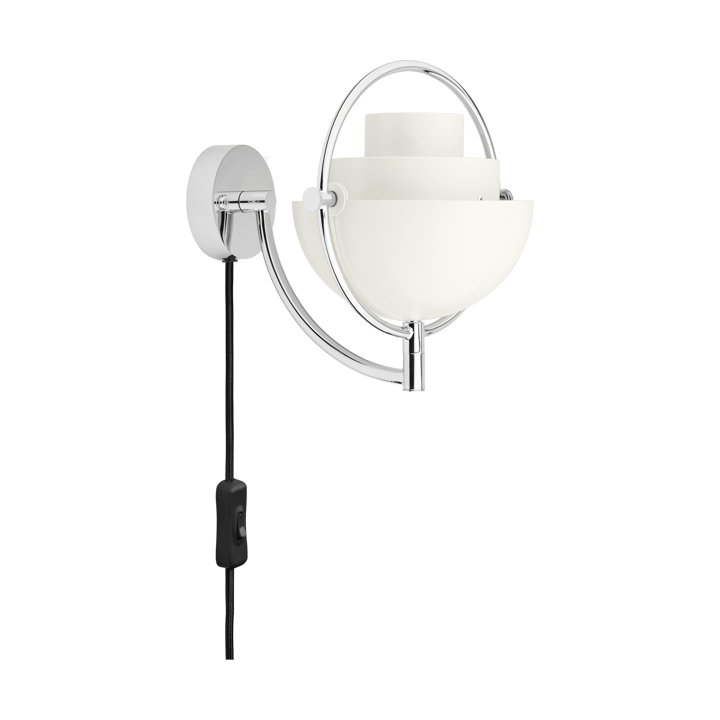 Multi-Lite wall lamp, White-chrome GUBI