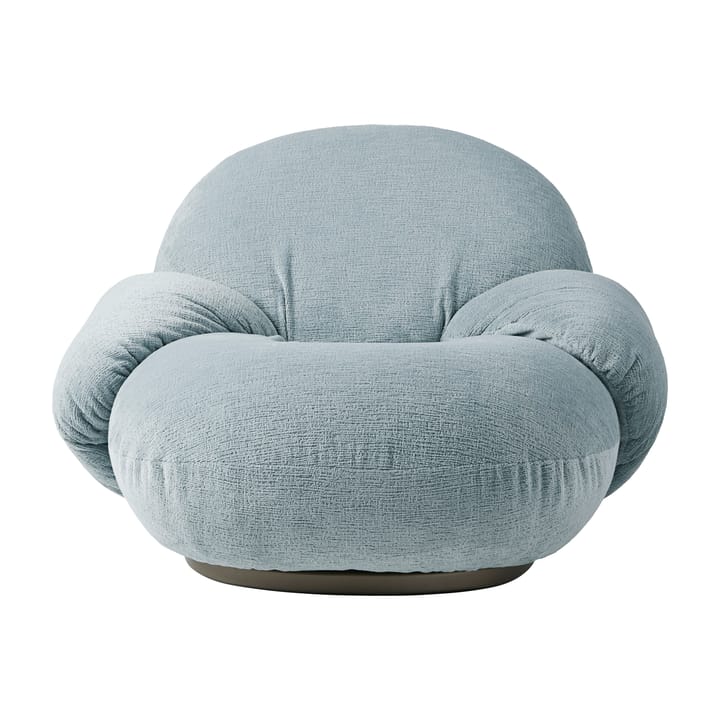 Pacha lounge chair with arm rest - Mumble 02-pearl gold - Gubi