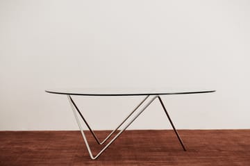 Pedrera sofa table - Chrome - GUBI