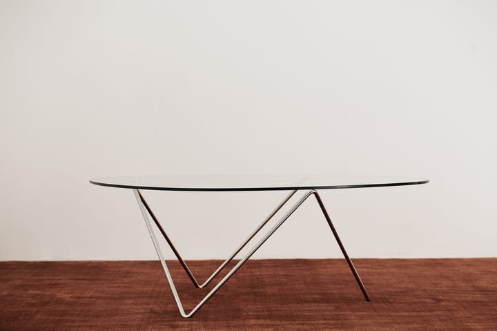 Pedrera sofa table - Chrome - GUBI