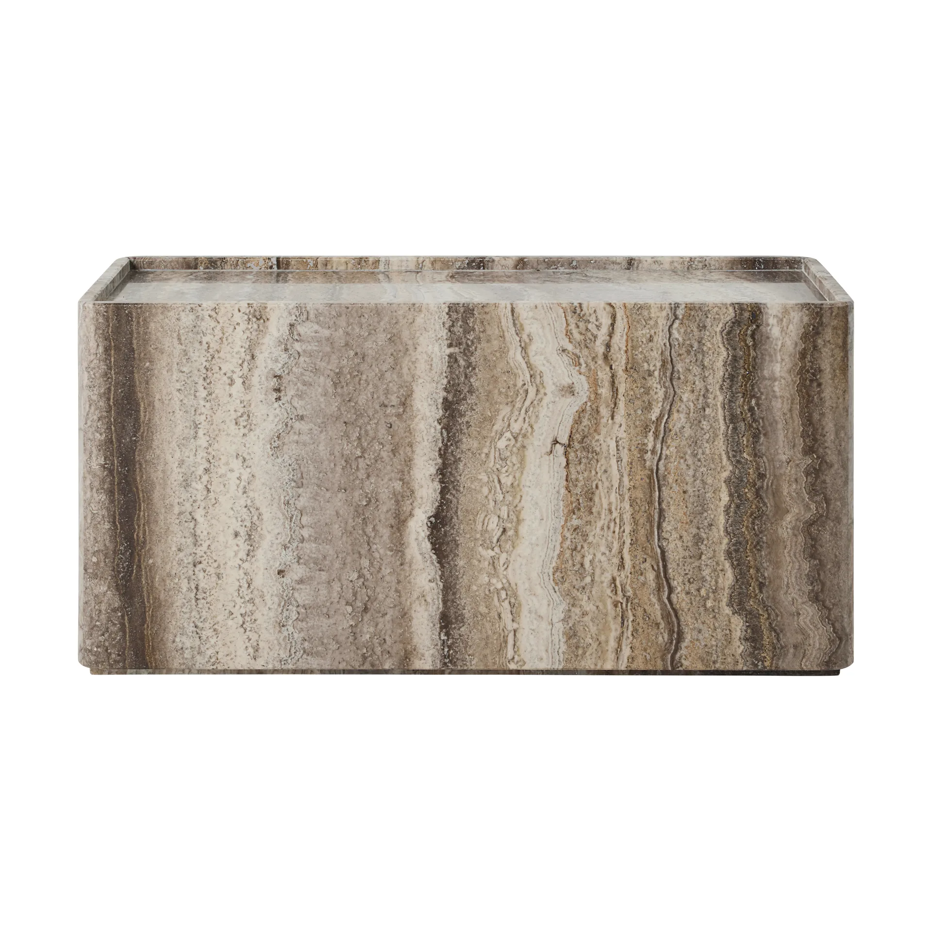 Pietra side table 30x80x40 cm, Lively sepia GUBI