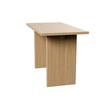 Private desk - Oak, light stained oak - GUBI