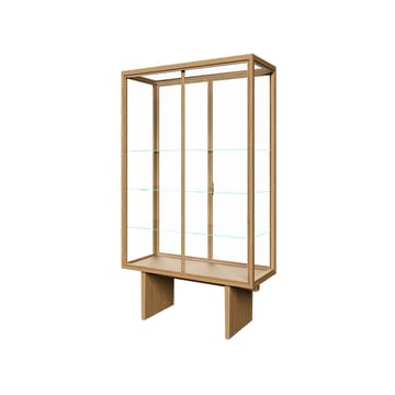 Private display cabinet - Glass. light stained oak - GUBI
