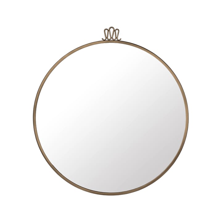 Randaccio Mirror - Antique brass, large - GUBI