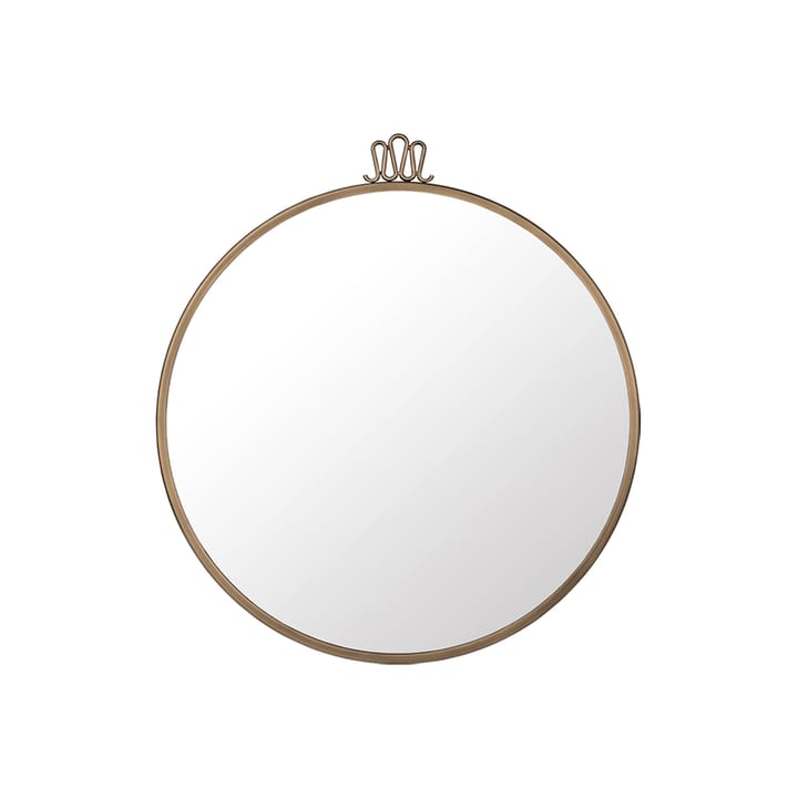 Randaccio Mirror - Antique brass, medium - GUBI