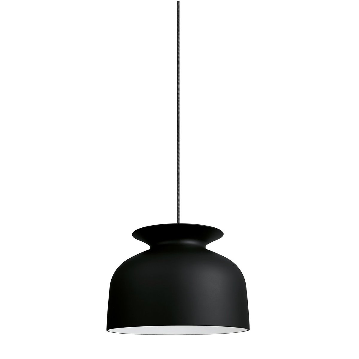 GUBI Ronde pendant large charcoal black | Scandinavian Design | Pendant lamps | Black