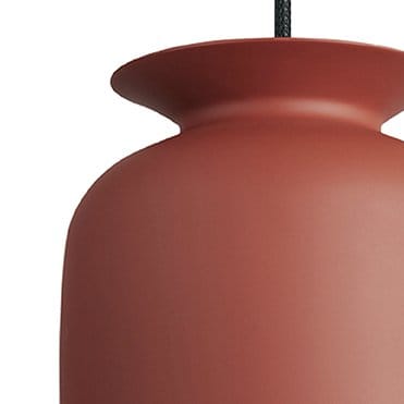 Ronde pendant small - rusty red - Gubi