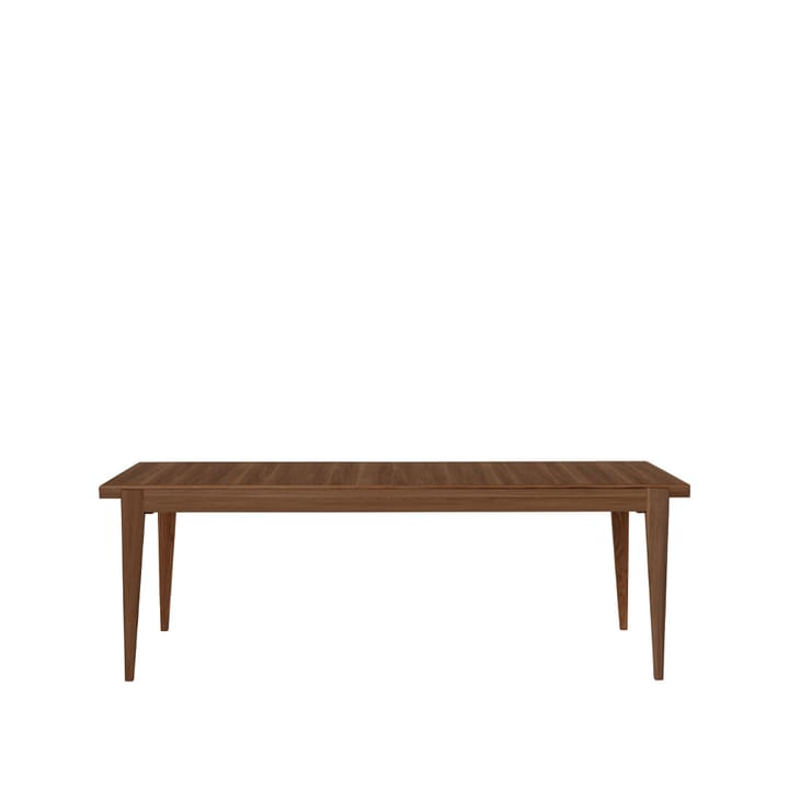 S-table dining table - American walnut. extendable - Gubi