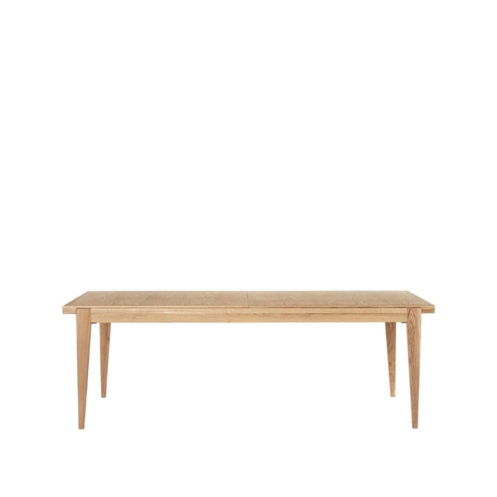 S-table dining table - Oak matte lacqured. extendable - GUBI