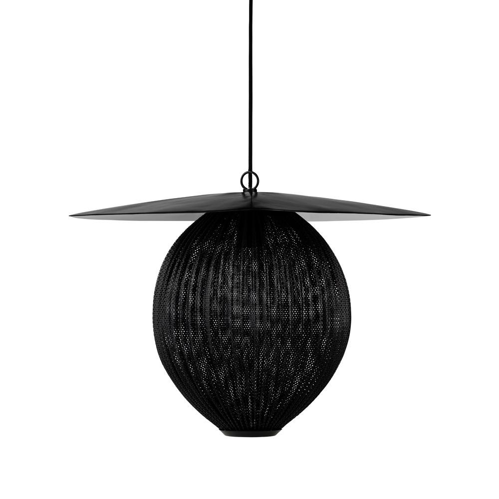 GUBI Satellite ceiling lamp large midnight black | Scandinavian Design | Pendant lamps | Black