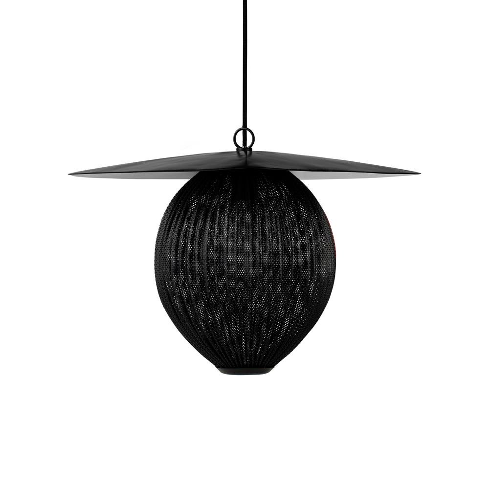 GUBI Satellite ceiling lamp medium midnight black | Scandinavian Design | Pendant lamps | Black