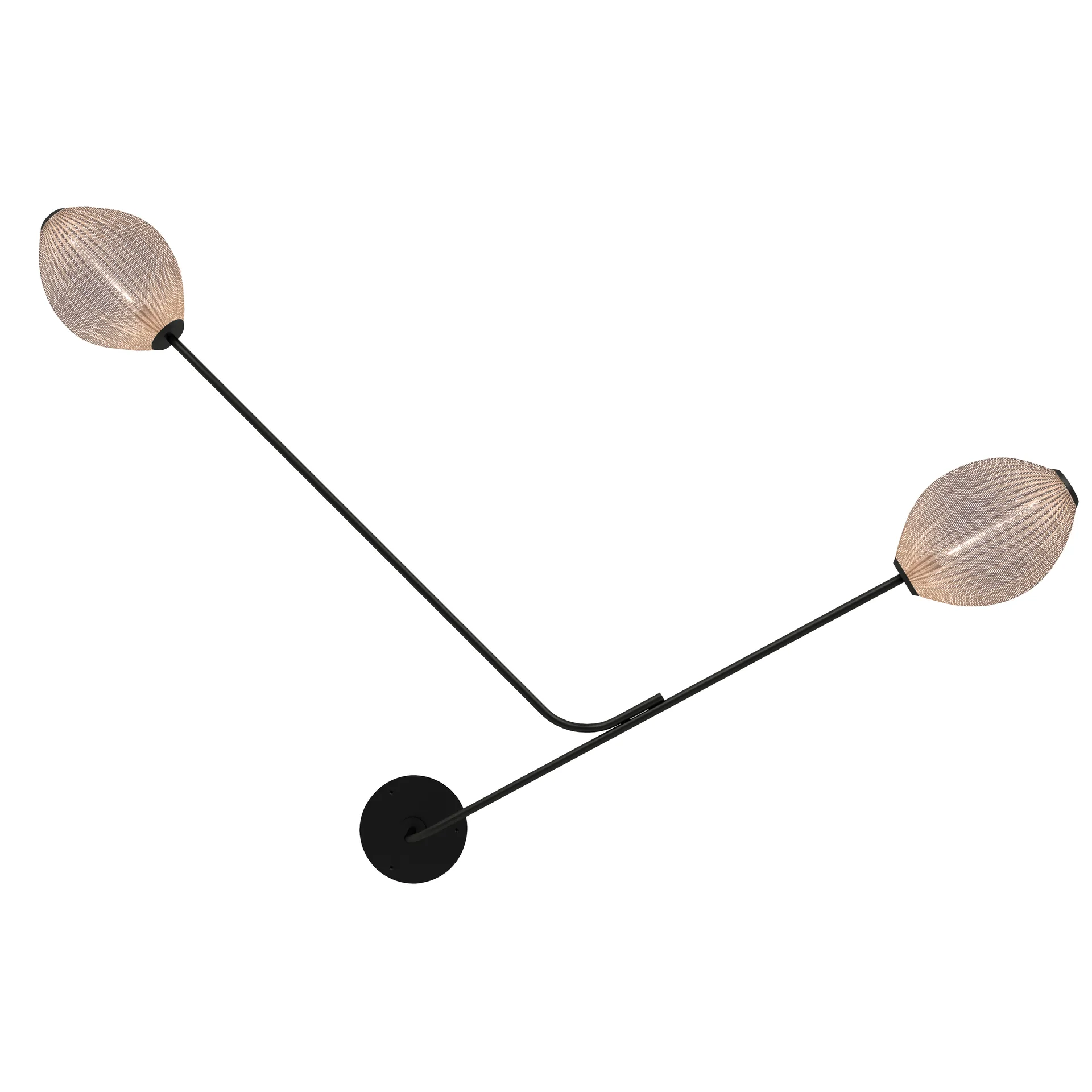 Satellite wall lamp, Cream white-semi matte GUBI