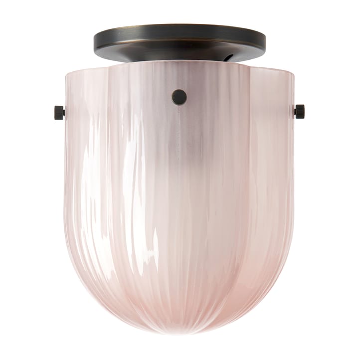 Seine ceiling lamp Ø17.2 cm - Brass-coral - Gubi