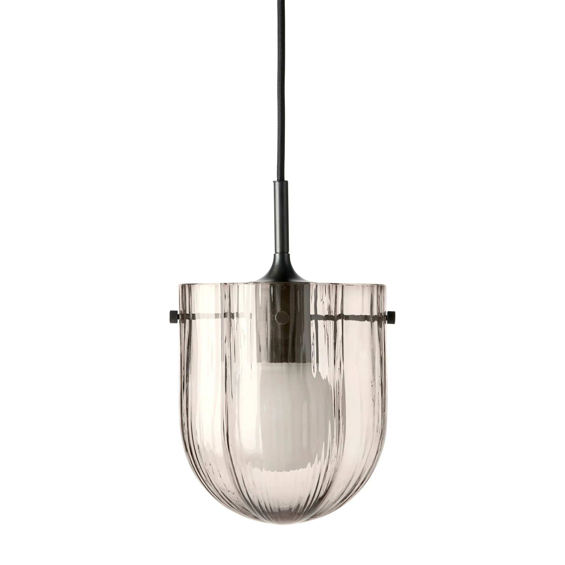 Seine pendant lamp Ø17.2 cm, Brass-smoke GUBI