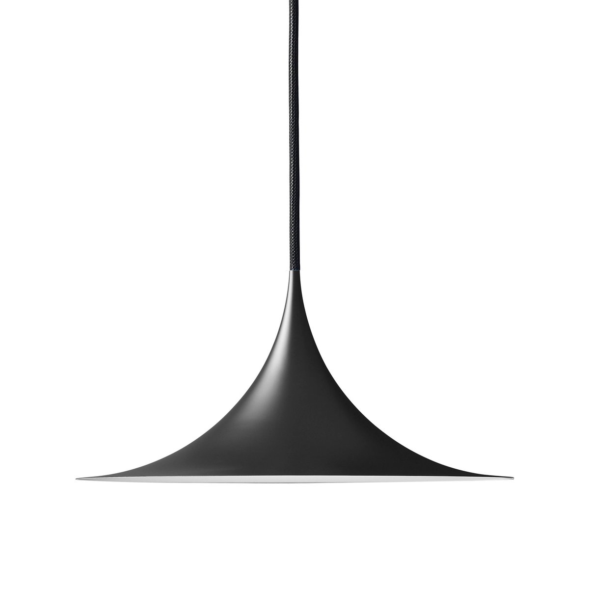 GUBI Semi lamp o 30 cm Black semi matt | Scandinavian Design | Pendant lamps | Black