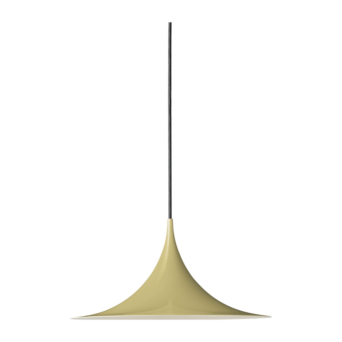 GUBI Semi lamp Ø 30 cm Fennel seed glossy | Scandinavian Design | Pendant lamps | Green