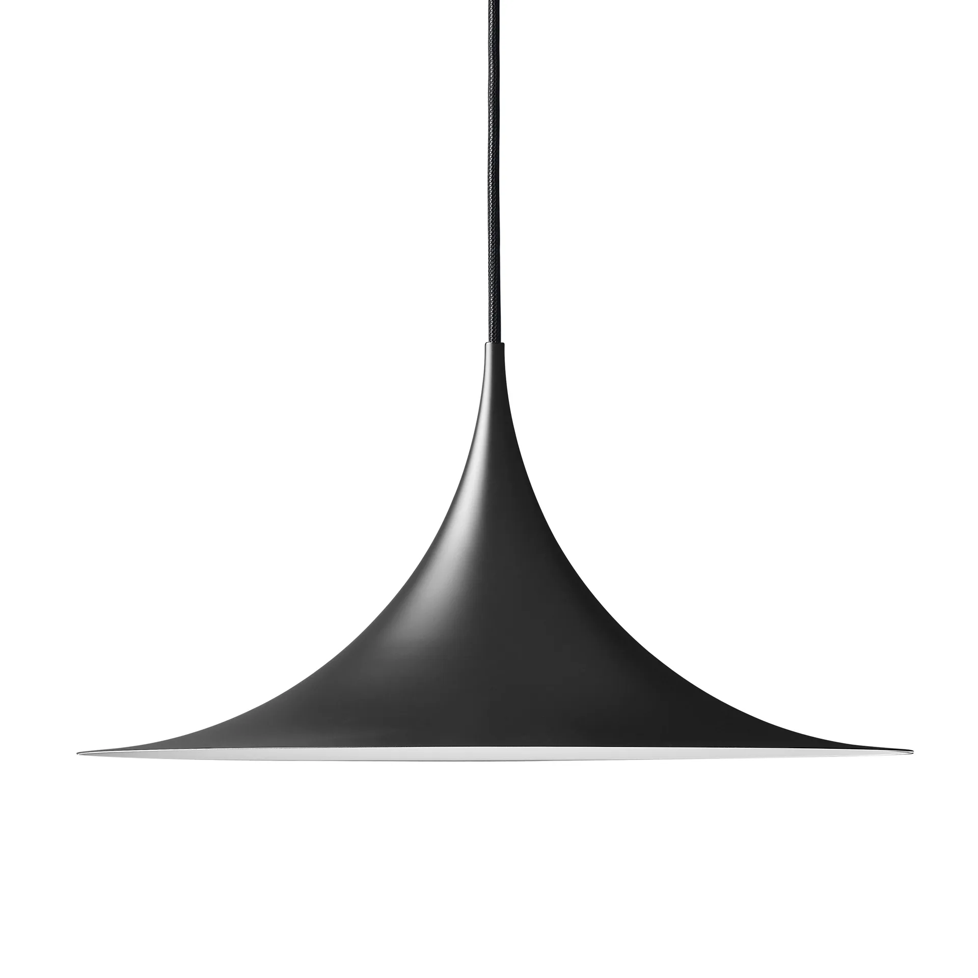 Semi lamp Ø 47 cm, Black semi matt GUBI