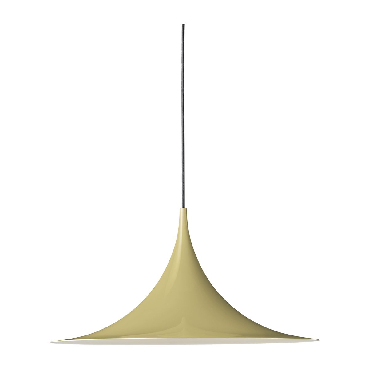 GUBI Semi lamp o 47 cm Fennel seed glossy | Scandinavian Design | Pendant lamps | Green
