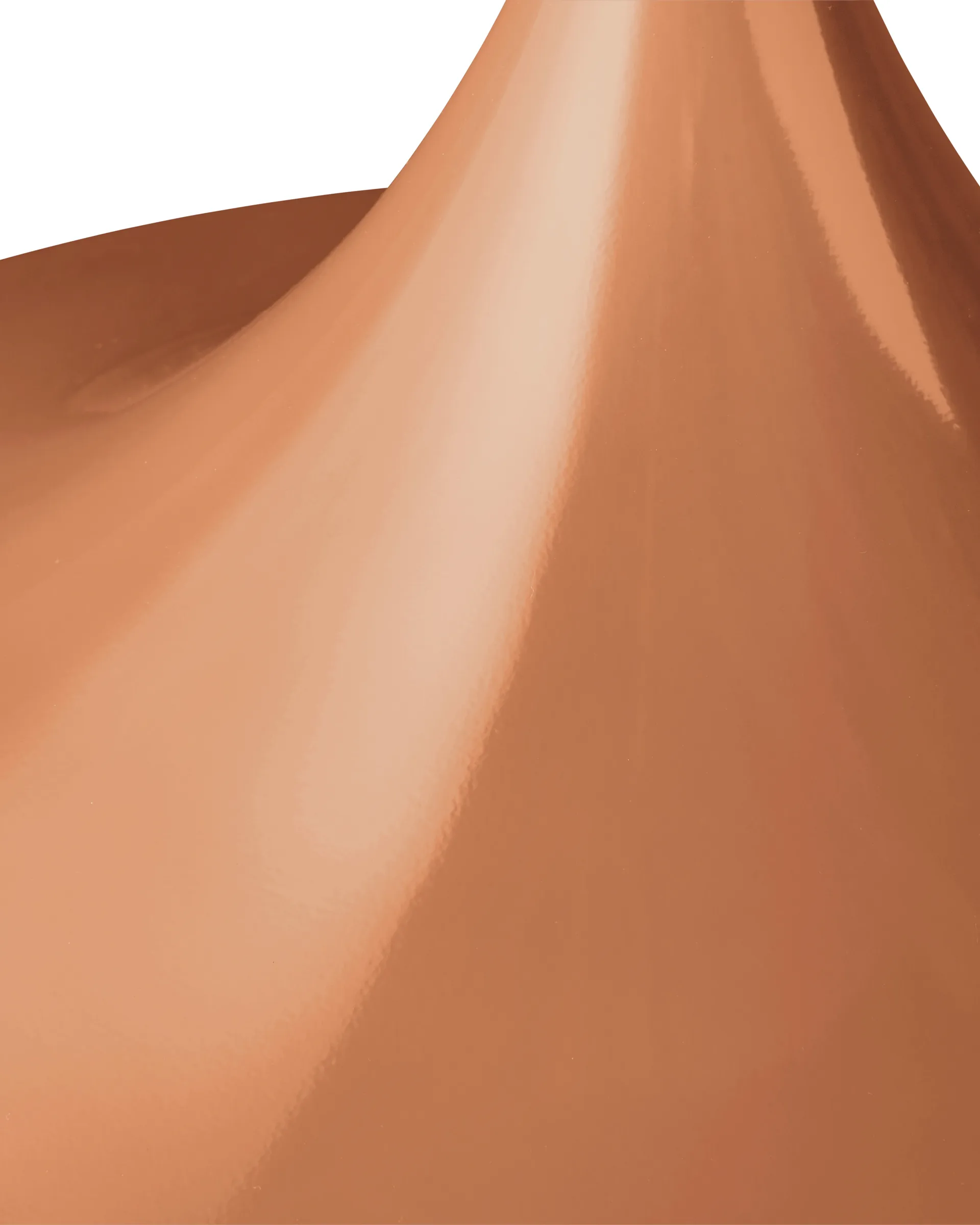 Semi lamp Ø 47 cm, Roasted pumpkin glossy GUBI